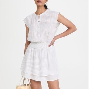 RAILS Angelina Ryland Stripe Linen Dress XS